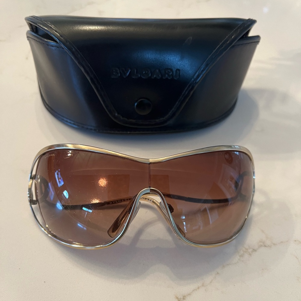 Bvlgari sunglasses with case